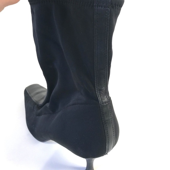 Bandolino Womens Boots Black Two Toned Pointed toe - Picture 6 of 8